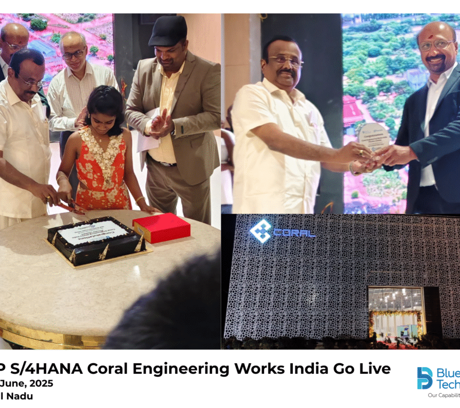 S4HANA CORAL GO LIVE